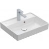 VILLEROY & BOCH - Collaro Umývadielko, 50x40 cm, s prepadom, 1 otvor na batériu, alpská biela 43345001