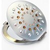 Kozmetické vreckové zrkadlo sa Swarovski Elements mix farieb EL-01.013