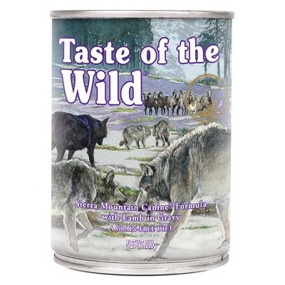 Taste of the Wild Dog konzerva Sierra Mountain 390 g