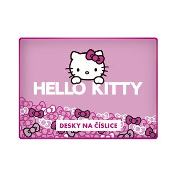 Dosky na číslice Hello Kitty