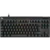 Logitech G Pro X TKL Rapid čierna / herná klávesnica / US layout / USB / RGB Lightsync (920-013233)