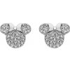 Disney detské náušnice Minnie Mouse strieborné ES00049SZWL.CS