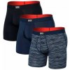 Saxx MULTI-ŠPORT MESH BOXER BRIEF FLY 3PK wavelength/navy/black Veľkosť: M boxerky