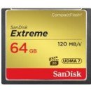 SanDisk CompactFlash Extreme 64GB UDMA7 SDCFXSB-064G-G46