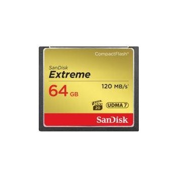 SanDisk CompactFlash Extreme 64GB UDMA7 SDCFXSB-064G-G46