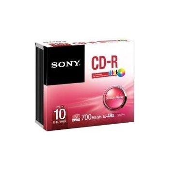 Sony CD-R 700MB 48x, 10ks