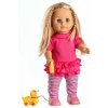 Teddies Sofinka s pejskem chodící a mluvící 42 cm