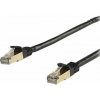 StarTech.com 10m CAT6A Ethernet Cable, 10 Gigabit Shielded Snagless RJ45 100W PoE Patch Cord, CAT 6A 10GbE STP Network Cable w/Strain Relief, Black, Fluke Tested/UL Certified Wiring/TIA - Category 6A