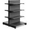 Marbo Regál do predajne obojstranný štartovací 133x83x98 - 4 políc Marbo