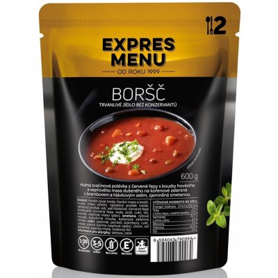 Expres menu Boršč 2 porcie 600g