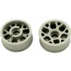 Marka Racing Mini-Z 2WD CNC Delrin Flanged Front Wheel 8.5x20mm 0 Offset (Light Grey) 1:28