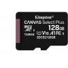 Kingston MicroSDXC karta 128GB Canvas Select Plus 100R A1 C10 - 1 ks