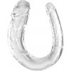 Pipedream King Cock Double Trouble Medium Clear