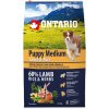ONTARIO Puppy Medium Lamb & Rice 6,5kg