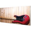 Sklenený obklad do kuchyne Elektrická gitara 100x50 cm
