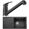 Blanco SET 11-B 25 FAVUM XL 6 S ANTRACIT + DARAS-S ANTRACIT