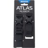 Zavazadlové popruhy Atlas advanced tail straps kit, OXFORD (černá)
