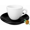 Rosa Jin Jang espresso šálka čierno-biela 60 ml