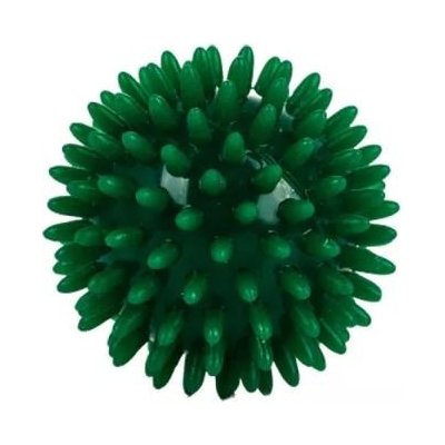 Gymy loptička masážna ježko zelená 7 cm