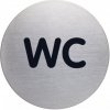 Piktogram WC text