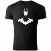 T-ričko Batman pánske tričko Farba trička: Čierna, Farba potlače: Biela, Veľkosť: 4XL