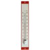 Venkovní teploměr smaltovaný, Červenobílý 860x140 mm