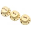 FENDER Aged Strat Knobs