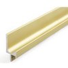 Hliníkový narážací profil Kama 3000, zlatá matná 3000mm
