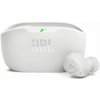 JBL WAVE BUDS Bluetooth slúchadlá STEREO (v5.2, TWS, mikrofón, potlačenie hluku, IP54 + nabíjacie puzdro) BIELE