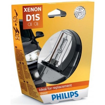Philips Vision xenonová výbojka D1S 35W 85415VIS1 - 1ks/blister PHILIPS 85415VIC1