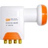 Satelitný konvertor GoSAT GSC-104 Quad