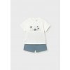 Set - tričko s potlačou a kraťay Mayoral - 2601665031 Veľkosť: 80