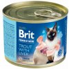 Brit Premium Cat by Nature konzerva Trout & Liver 200 g