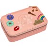 Školský peračník Pencil Box Filled Lady Gadget Pink Jeune Premier ergonomický luxusné prevedenie 20*7 cm