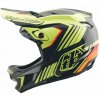 TROY LEE DESIGNS D4 POLYACRYLITE QUALIFIER BLACK / YELLOW - L