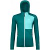Ortovox Fleece Hoody petrolejová