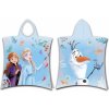 JERRY FABRICS Pončo Ľadové Kráľovstvo 2 Blue 50/57 cm