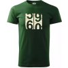 Tachometer 60 - Tričko extra veľké (5-8XL) - 5XL ( Fľaškovozelená )