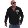 Yakuza mikina na zips s kapucňou EVIL ONLY HZB 23016 black Farba: čierna, Veľkosť: M