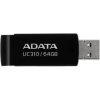 USB flashdisk ADATA UC310, USB 3.2, 64GB (UC310-64G-RBK) čierny