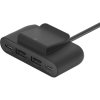 Belkin BoostCharge 4-portový USB rozbočovač, 30W, 2m USB-C kábel, čierny BUZ001bt2MBKB7