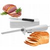 ELEKTRICKÝ NÔŽ NA MÄSO, PEČIVO, RYBY, MULTIFUNKČNÝ BIELY + POUZDRO