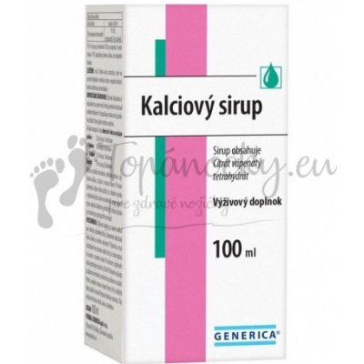 Generica Kalciový sirup 100 ml