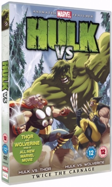 Hulk Vs Wolverine Vs Thor DVD