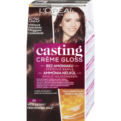 L'Oréal Paris Casting Creme Gloss farba na vlasy 525 Višňová čokoláda