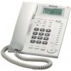 Panasonic KX-TS880FXW - jednolinkový telefón, biely