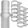 SPONA, SVORKA NA HADICU BAZÉNA INTEX BESTWAY Ø 32 mm SADA 10 KS