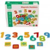 Magnetické drevené číslice