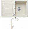 Blanco METRA 45 S biela soft + excentrické ovládanie + Blanco MILI biela soft 527461