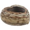 Morex kvetináč 31 x 21,5 x 25,3 cm fibre stone béžový